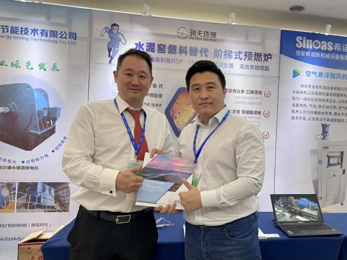A tecnologia do combustível alternativo de Roten brilha na conferência da conservação e da proteção ambiental de energia do cimento de China