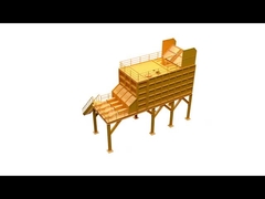 1 tanque de armazenamento de lodo cubóide de saída